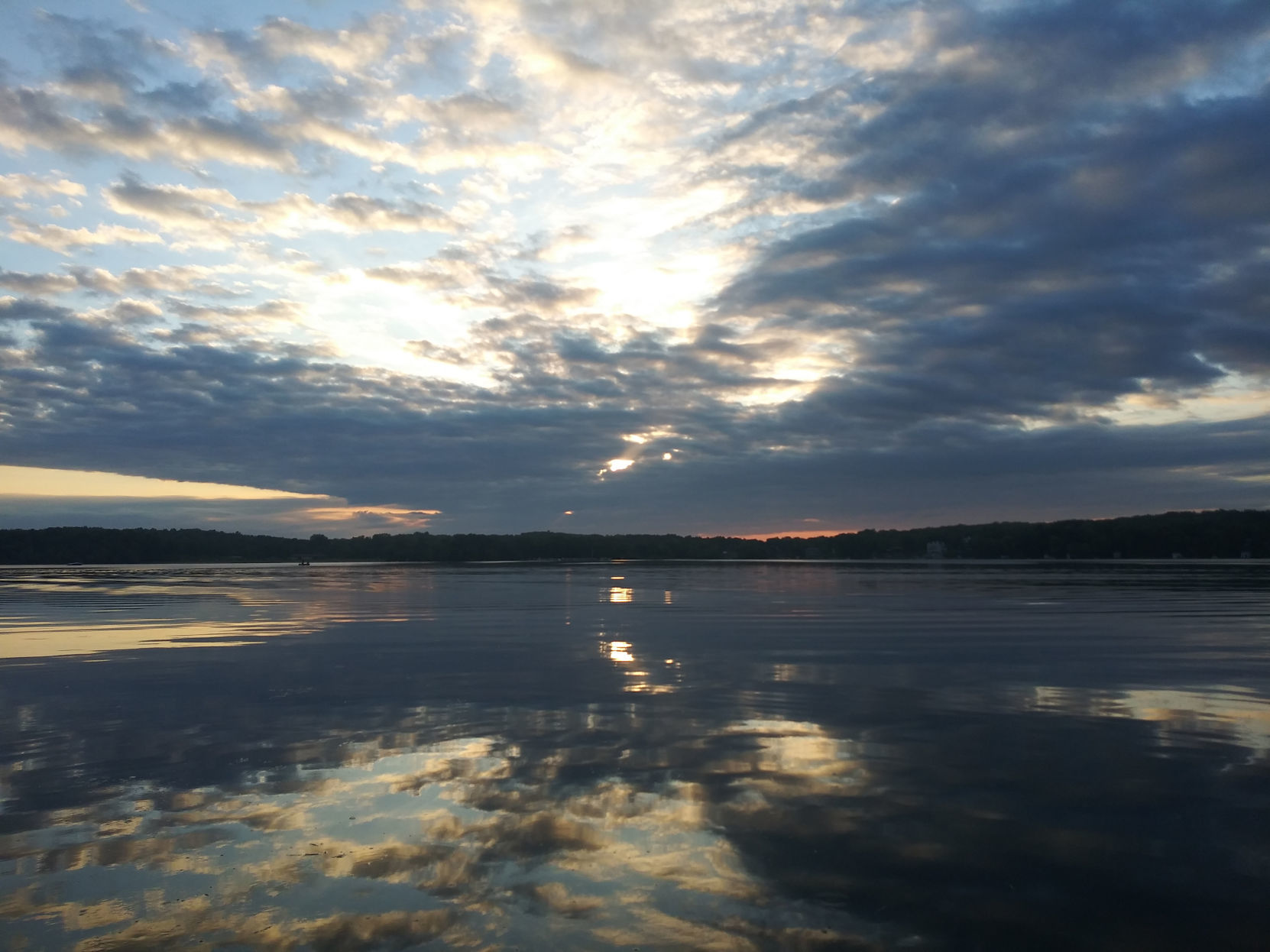 Gloria Peterson: Silver Lake sunrise